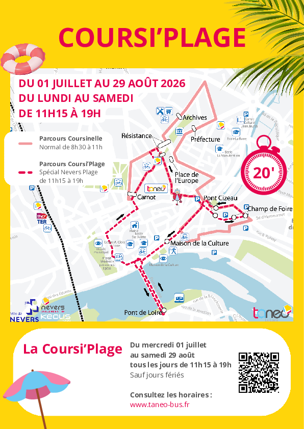 Plan Coursi'plage